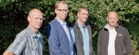 Netværk af rådgivere Søren, Torben, Kurt og Vagn